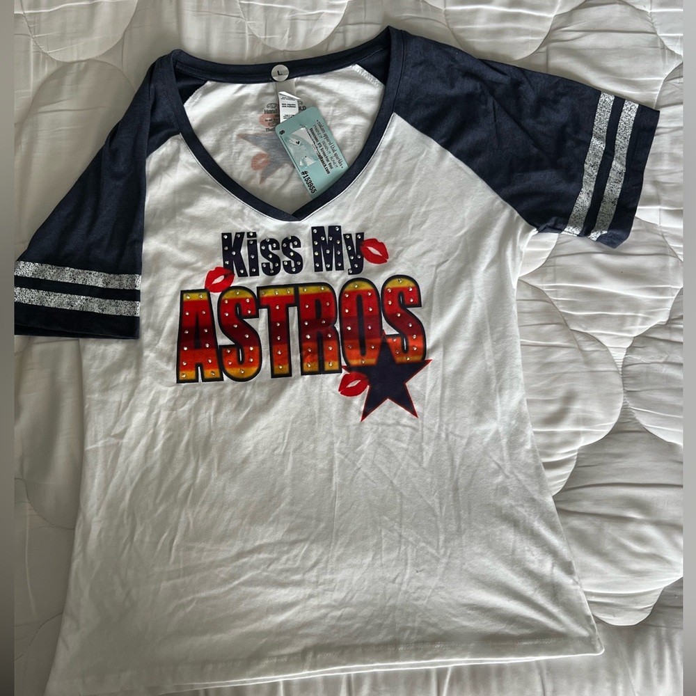 Astros Ladies Tshirt Large